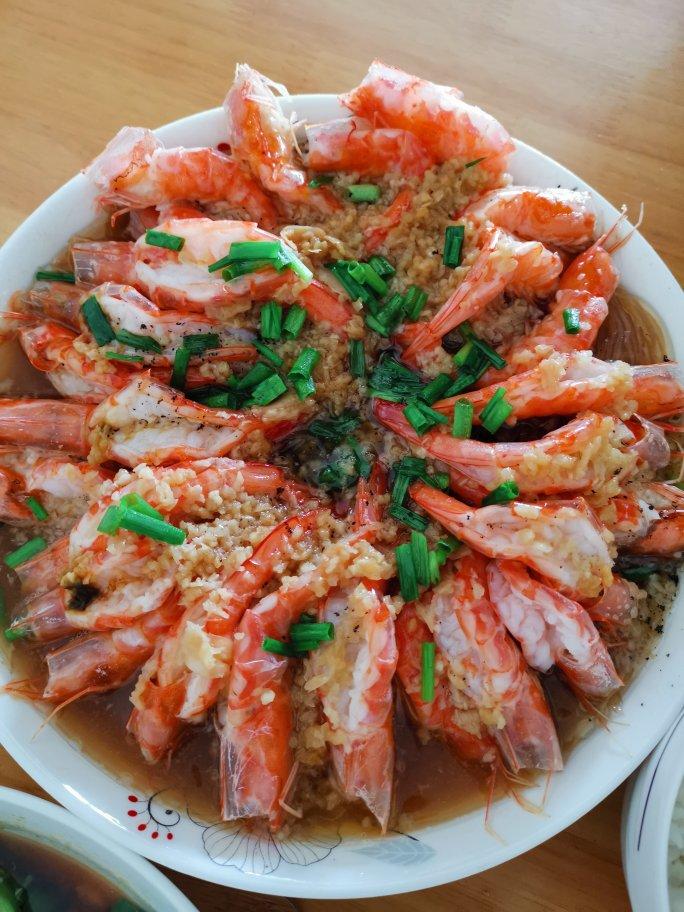 蒜蓉粉丝蒸虾