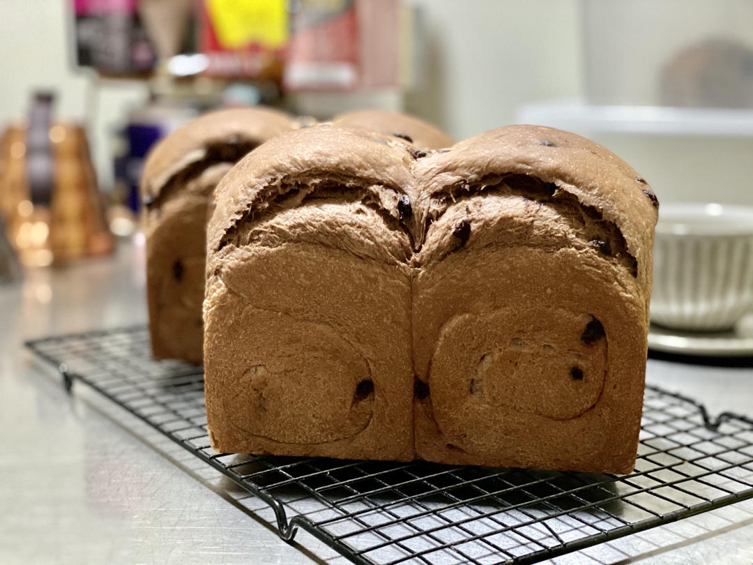 牛奶巧克力吐司