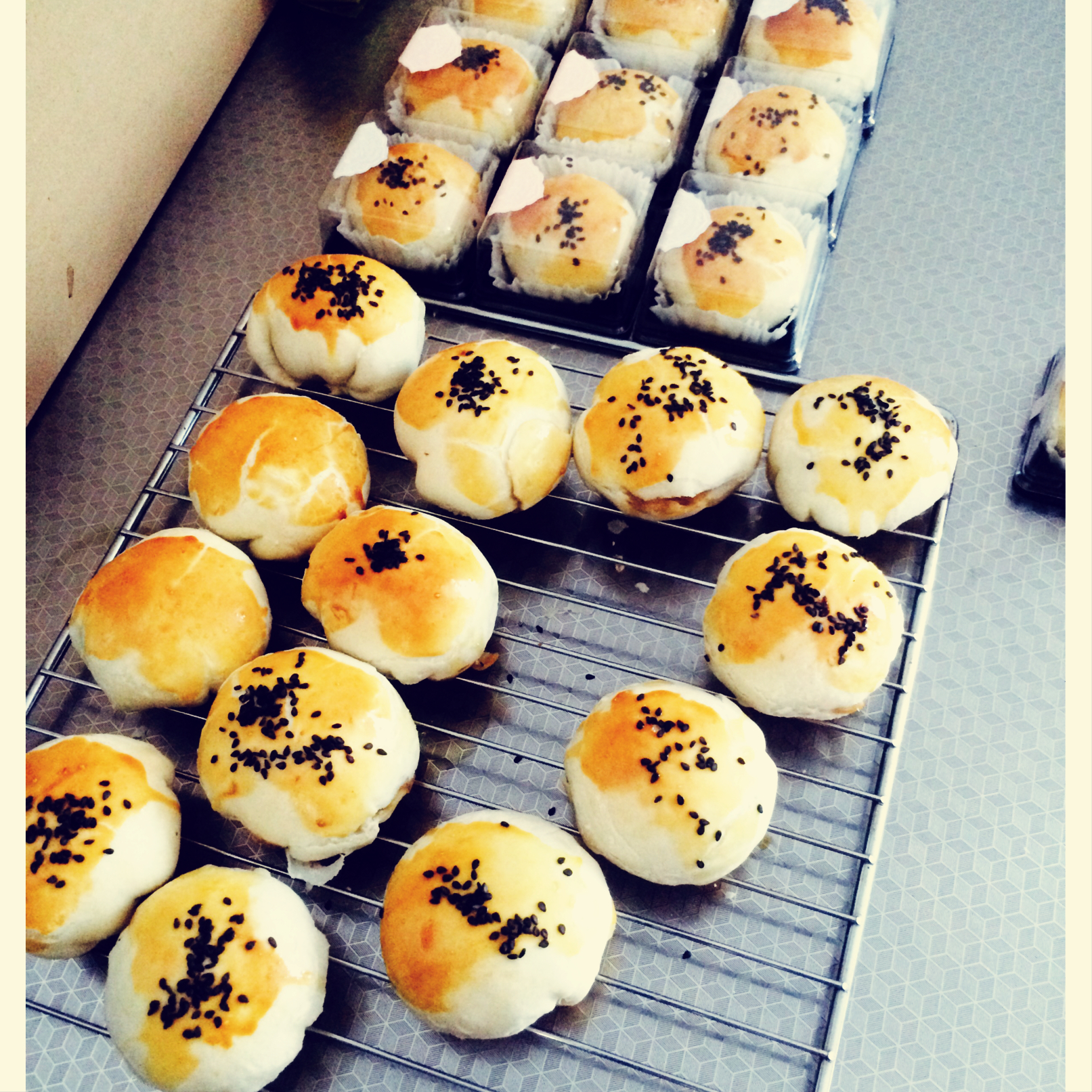 泳式鲜肉榨菜月饼