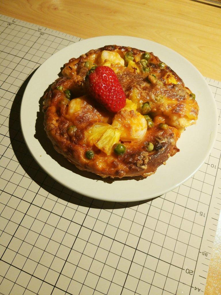 夏威夷pizza（附饼底冷冻法）