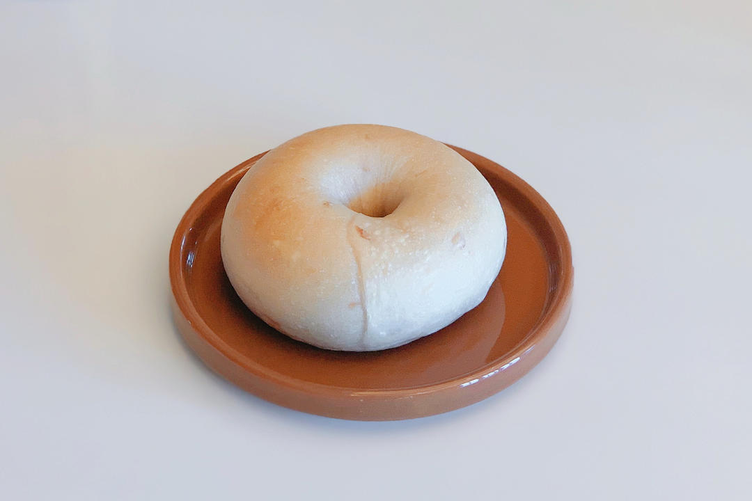 玫瑰乳酪贝果「黑糖玫瑰贝果」