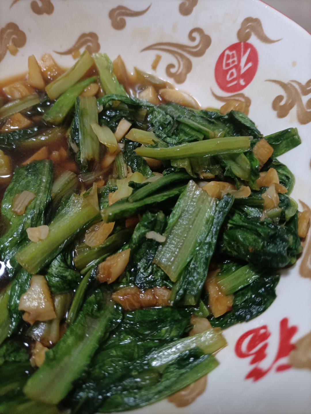 蒜蓉油麦菜（蚝油）