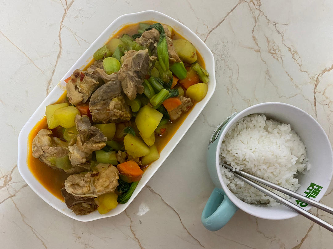 🔥土豆炖排骨