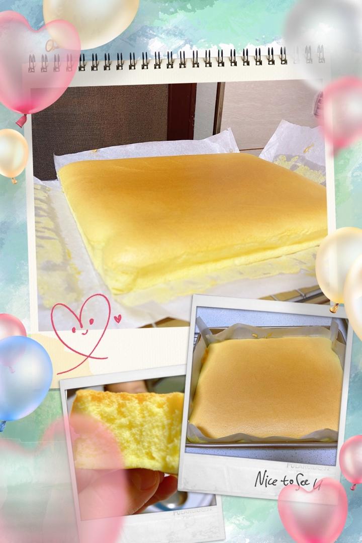 堪比柯基屁股
爆浆芝士🧀古早蛋糕