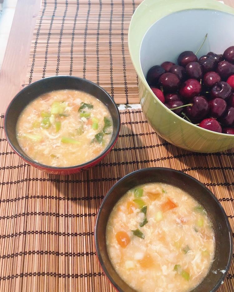 简单早餐-疙瘩汤