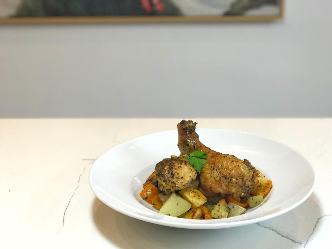 【法式烤鸡腿】