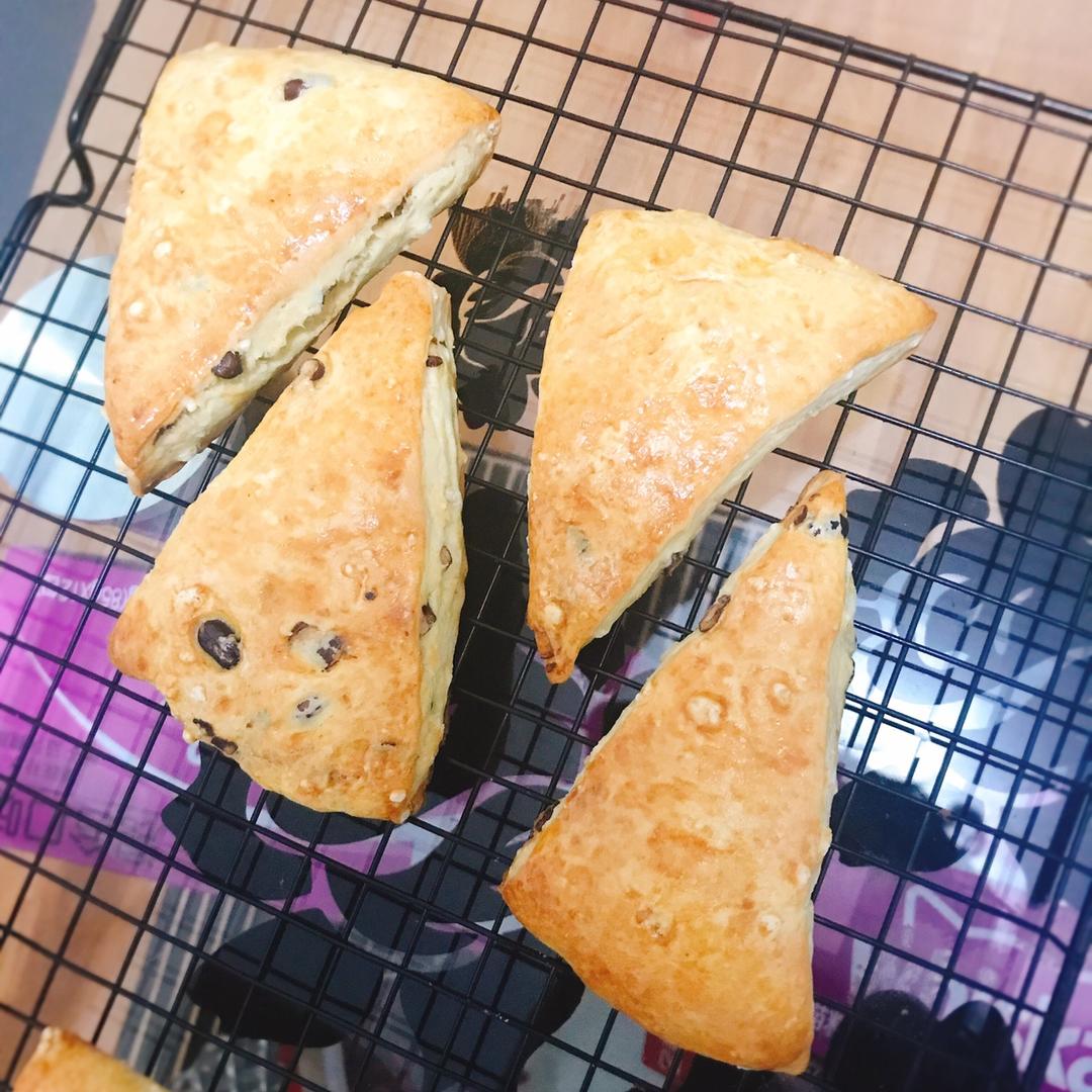 蜜豆司康