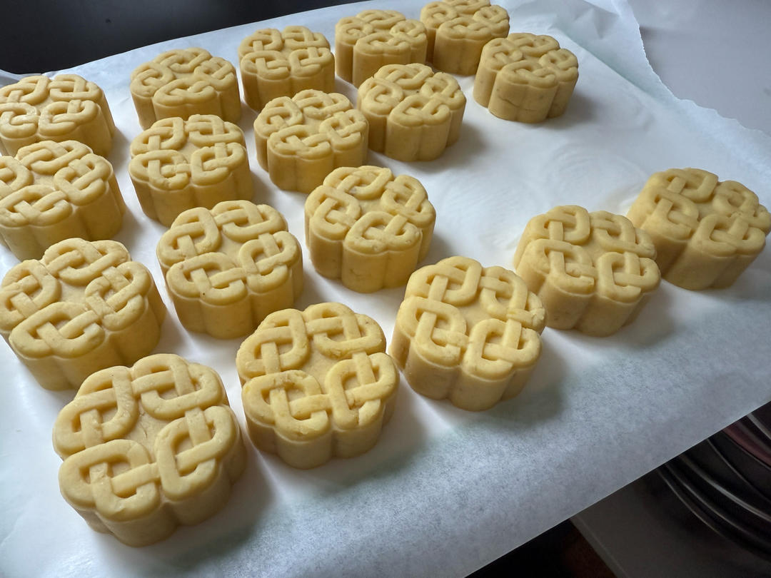 懒汉免炒绿豆沙(绿豆糕)