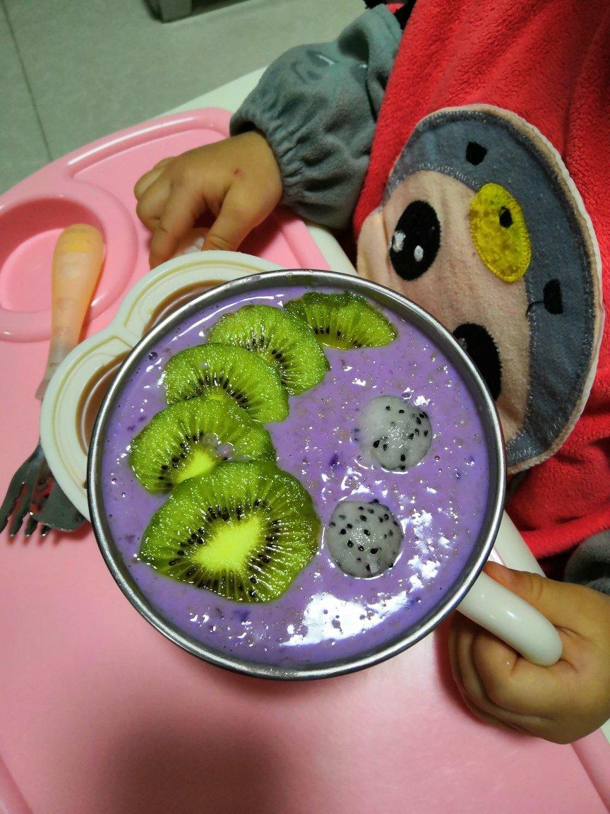 粉色燕麦粥 宝宝辅食食谱