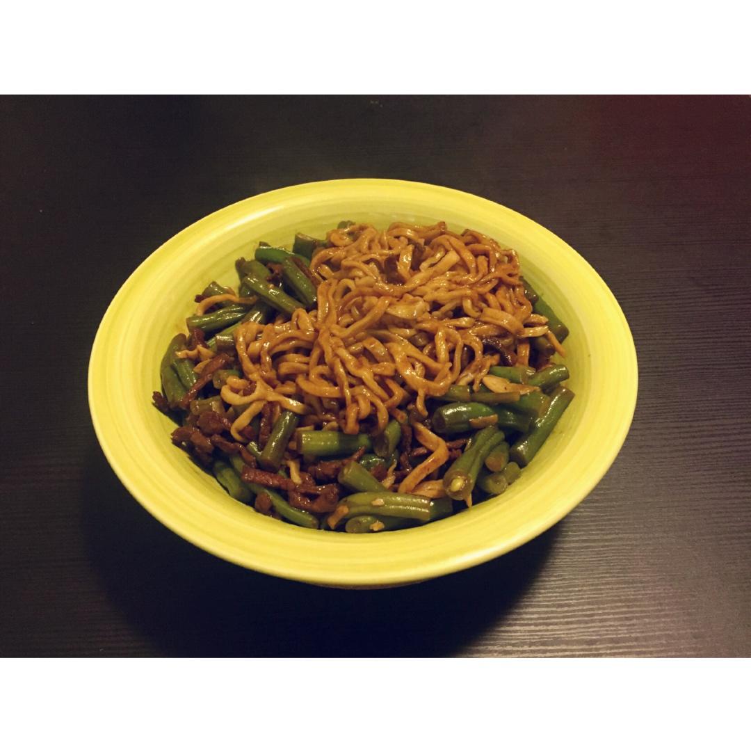 豆角焖面