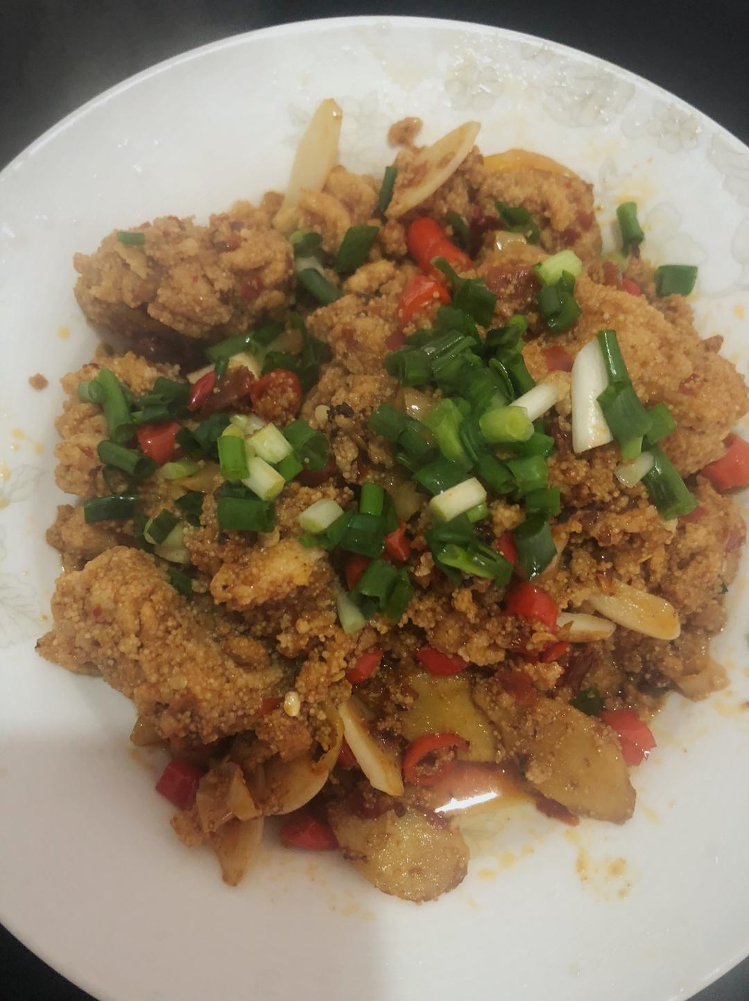 自制香辣鱼籽的做法