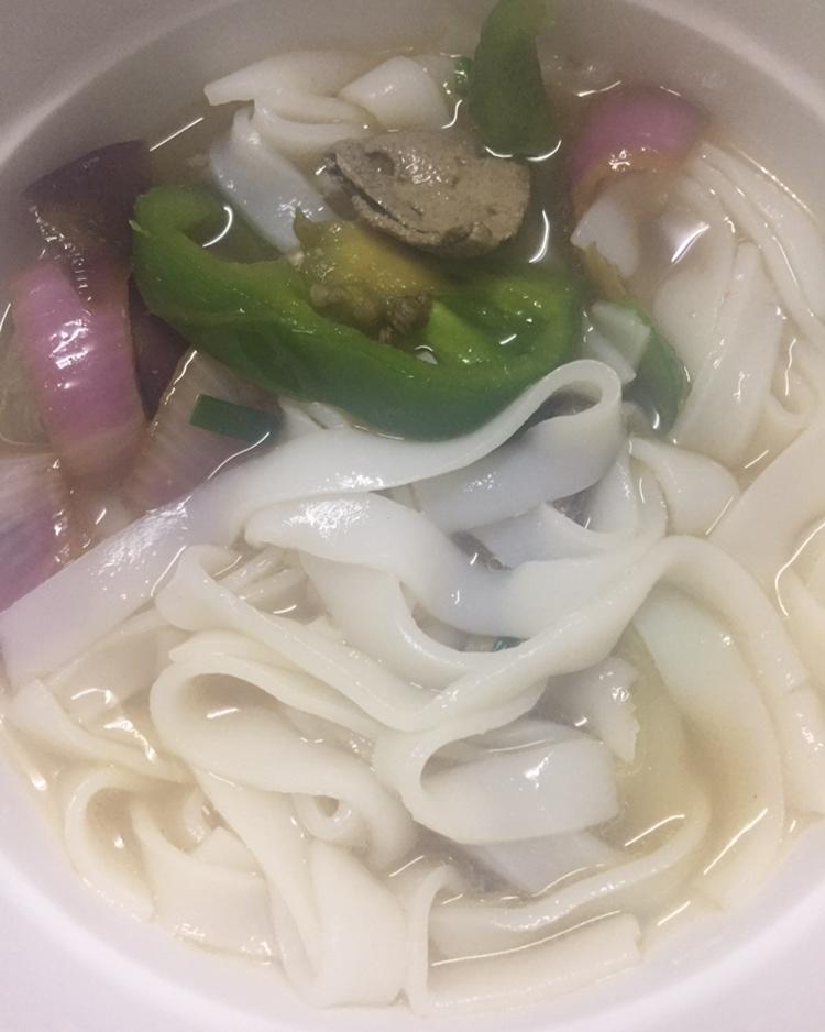 【酱爆猪肝面】