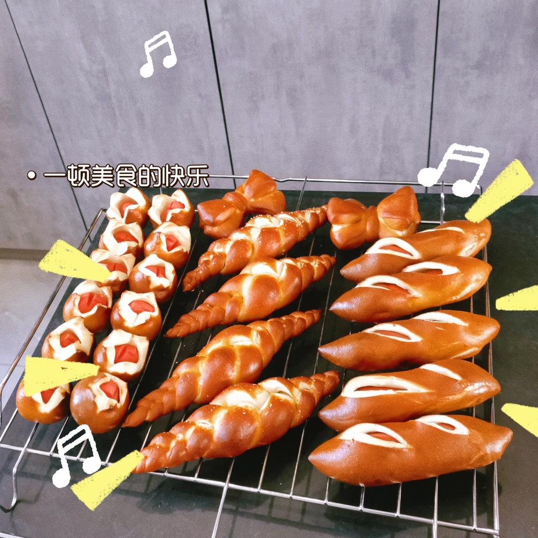 碱水小丸子（超可爱好操作的碱水面包）