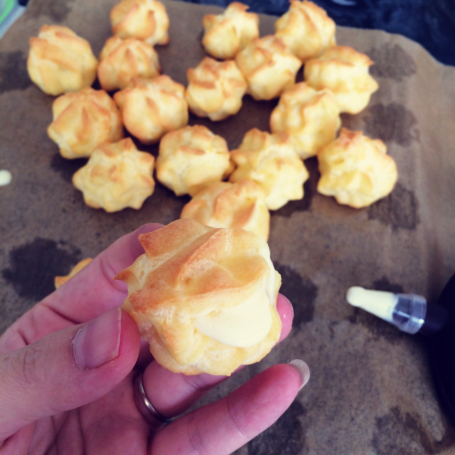 简单到飞起的泡芙做法～