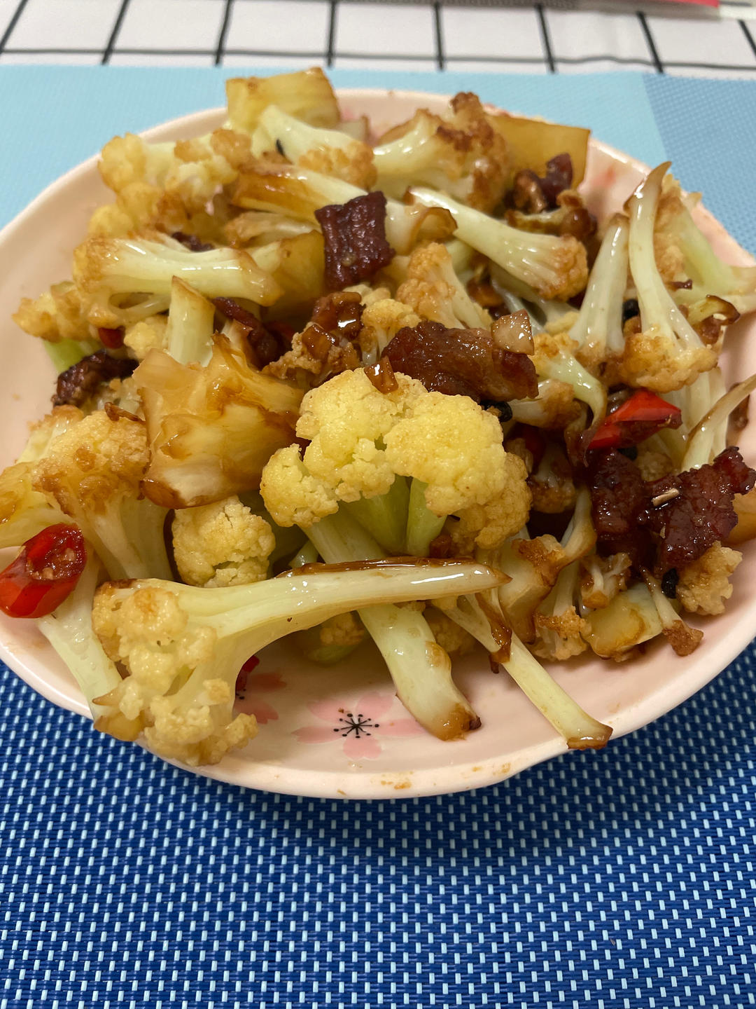干锅有机花菜
