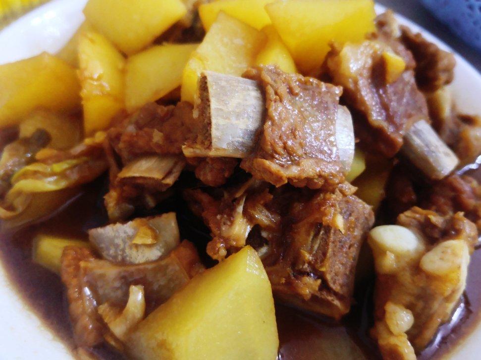 🔥巨好吃的红烧排骨炖土豆❗️懒人版轻松做拿手菜