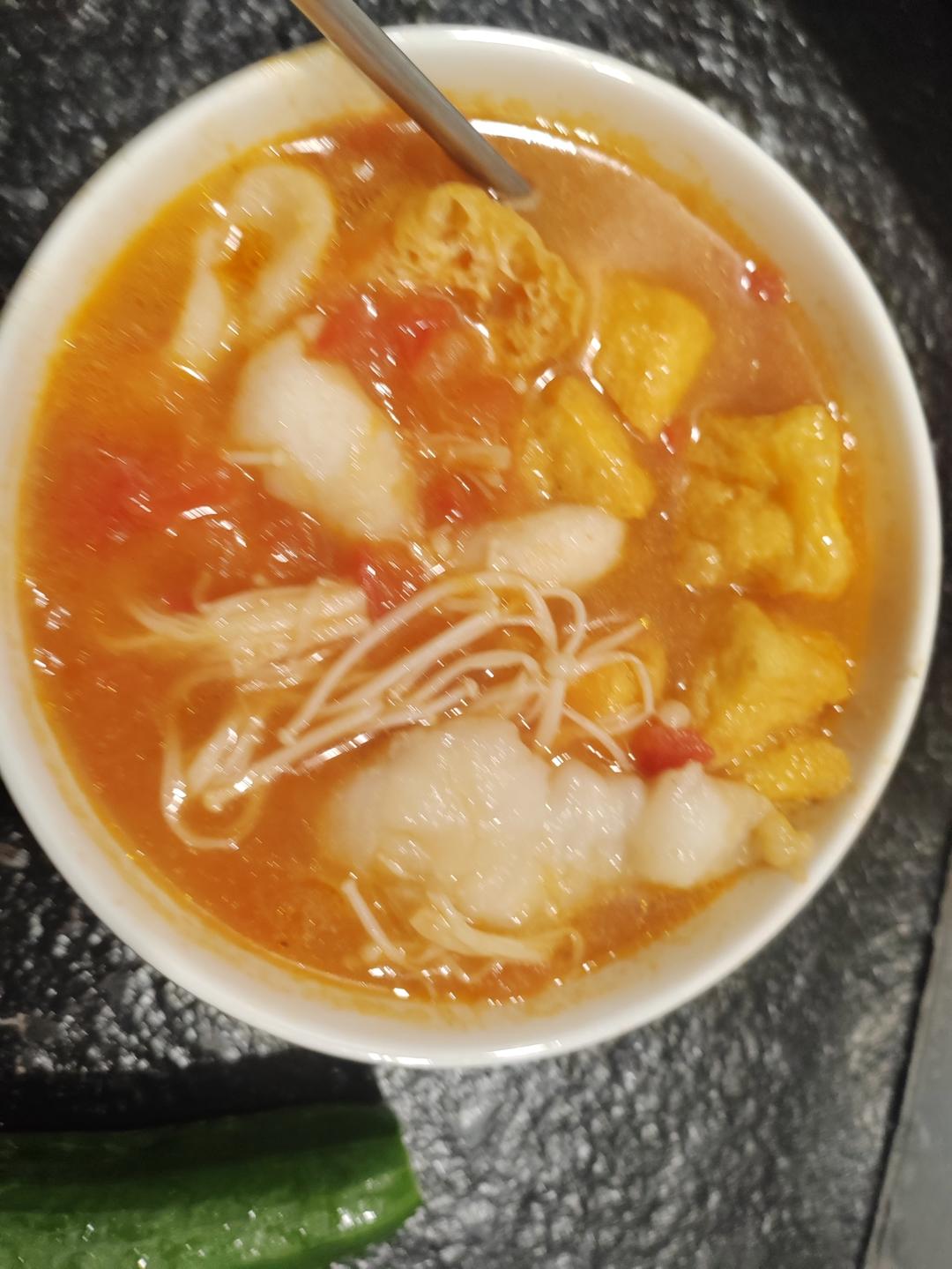 番茄鱼片