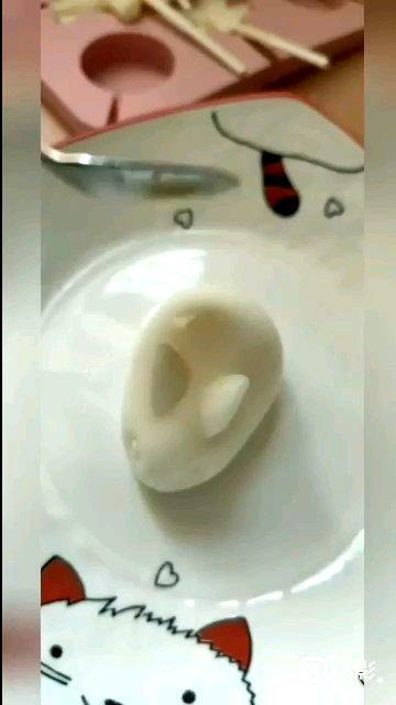 最简单奶冻小白兔