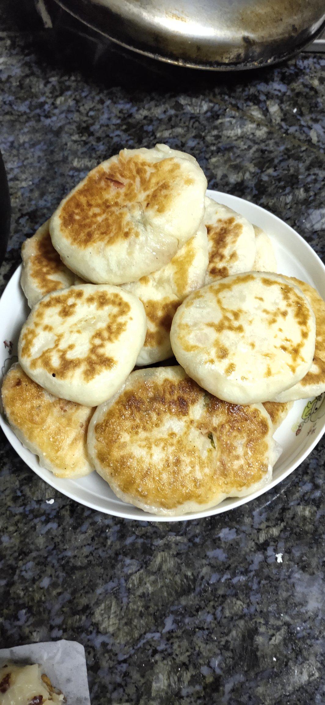 香葱火腿酥饼