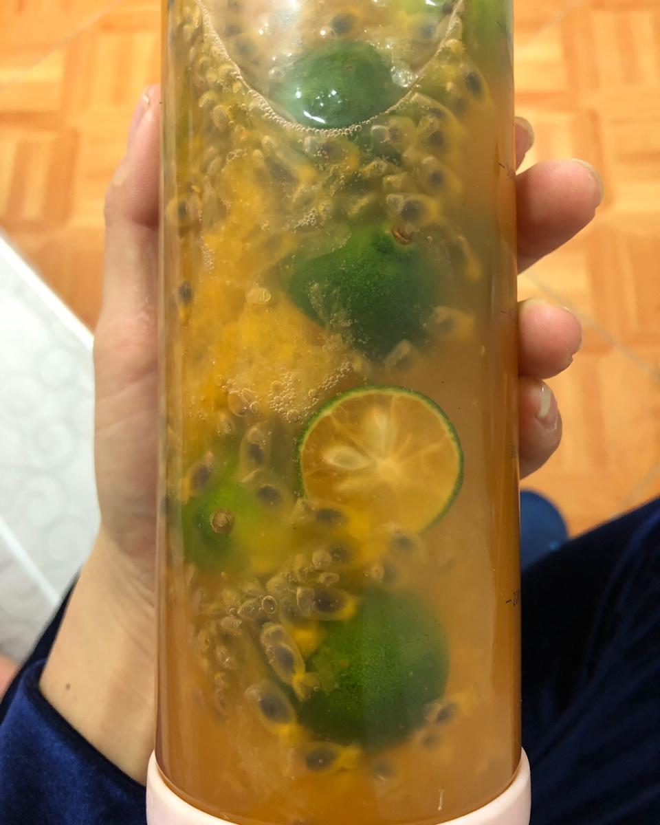 百香果青柠蜂蜜红茶