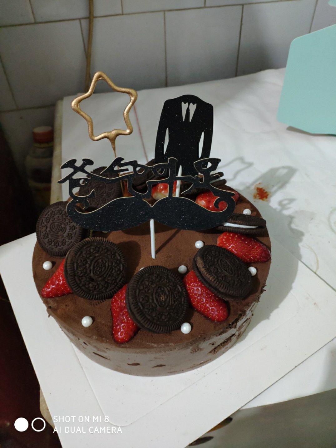 8寸香浓巧克力慕斯