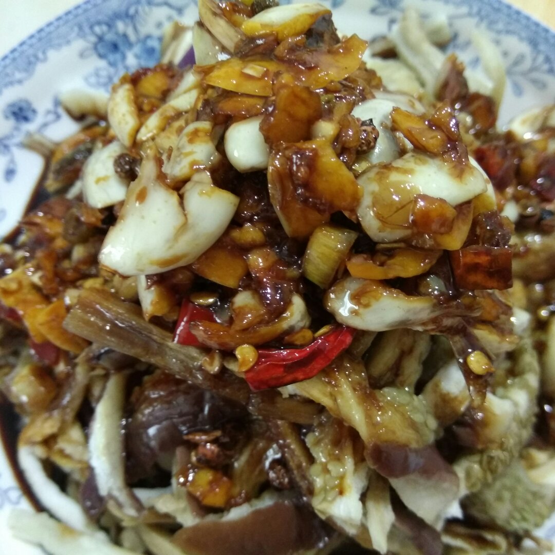 蒜泥手撕茄子