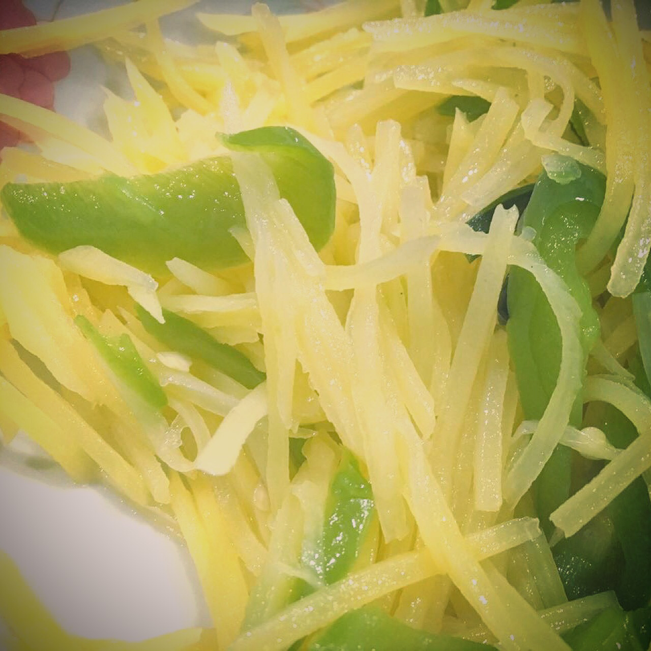 青椒土豆丝