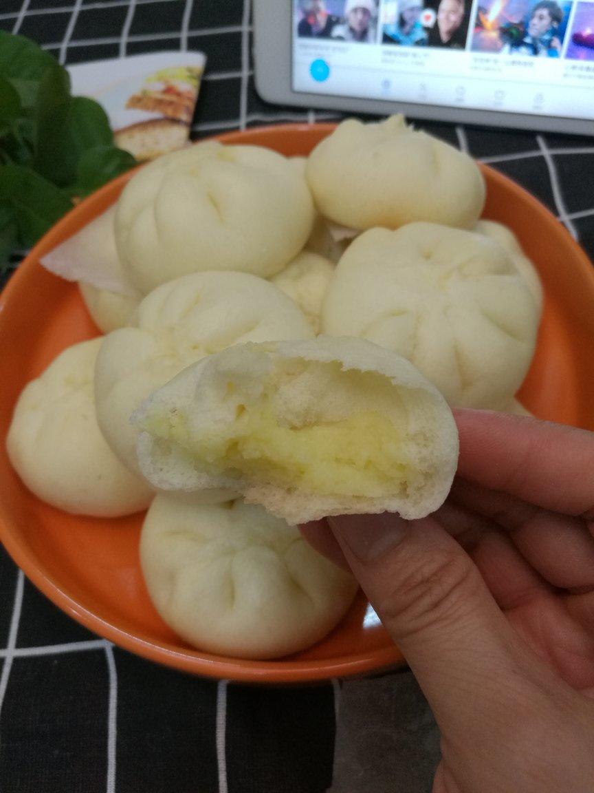 奶黄馅（无黄油免蒸超香浓）