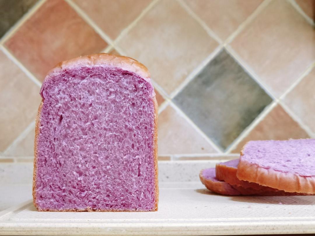 紫薯软吐司（可换算成南瓜、巧克力、抹茶口味）