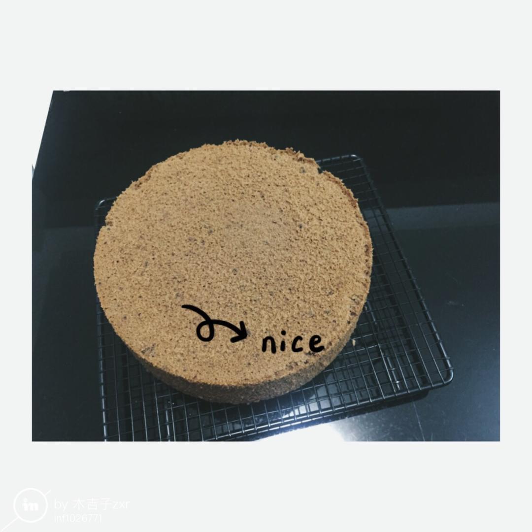 巧克力戚风蛋糕