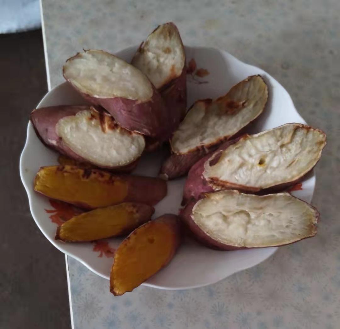 烤红薯（电饼铛版）的做法