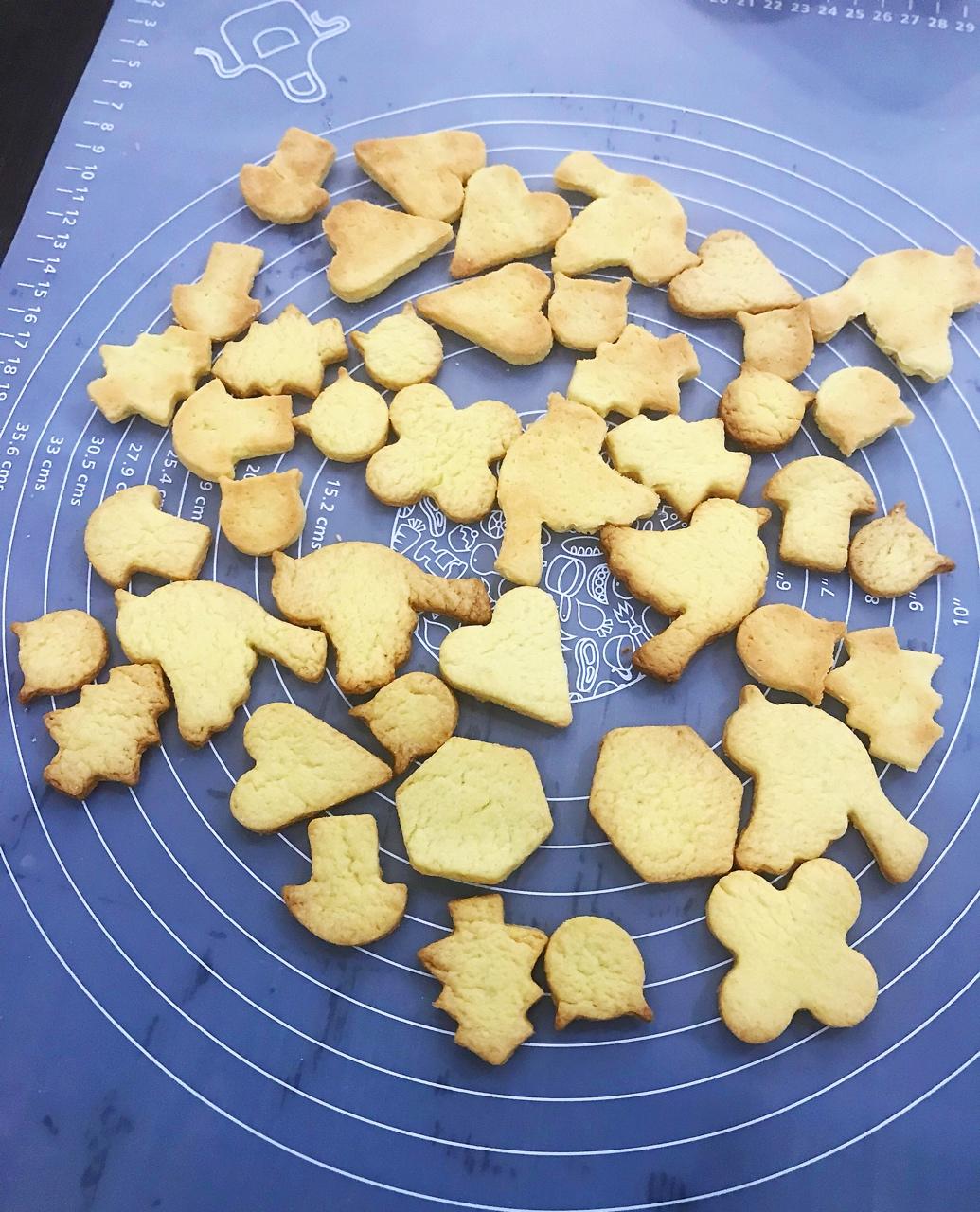 卡通黄油饼干