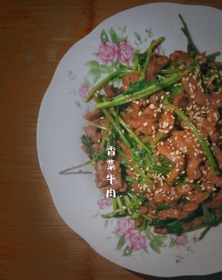 香菜牛肉