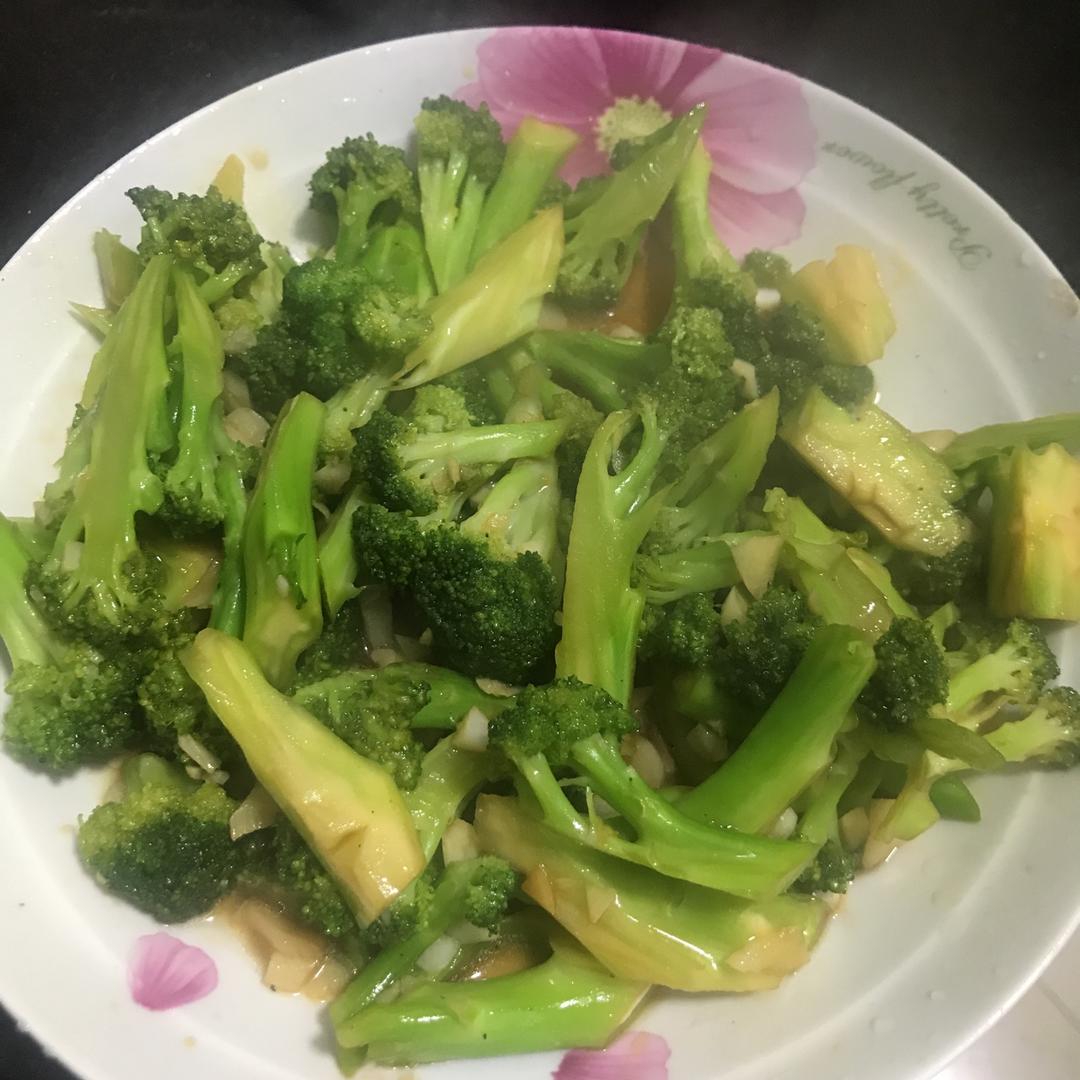 蚝油蒜蓉西兰花