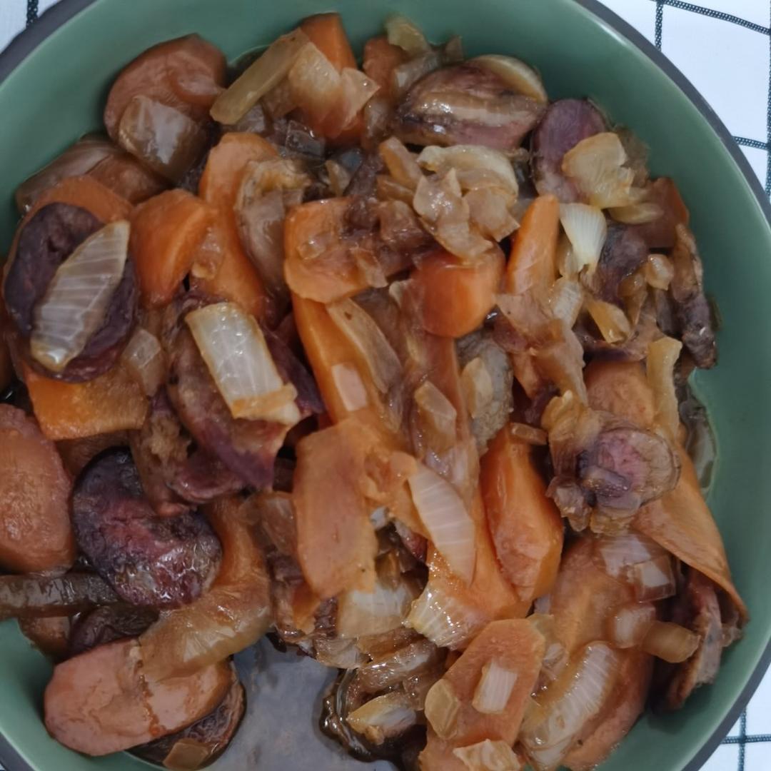 【保命菜】胡萝卜炒腊肉