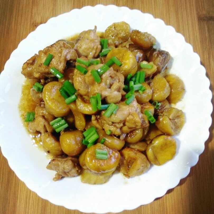 板栗烧鸡