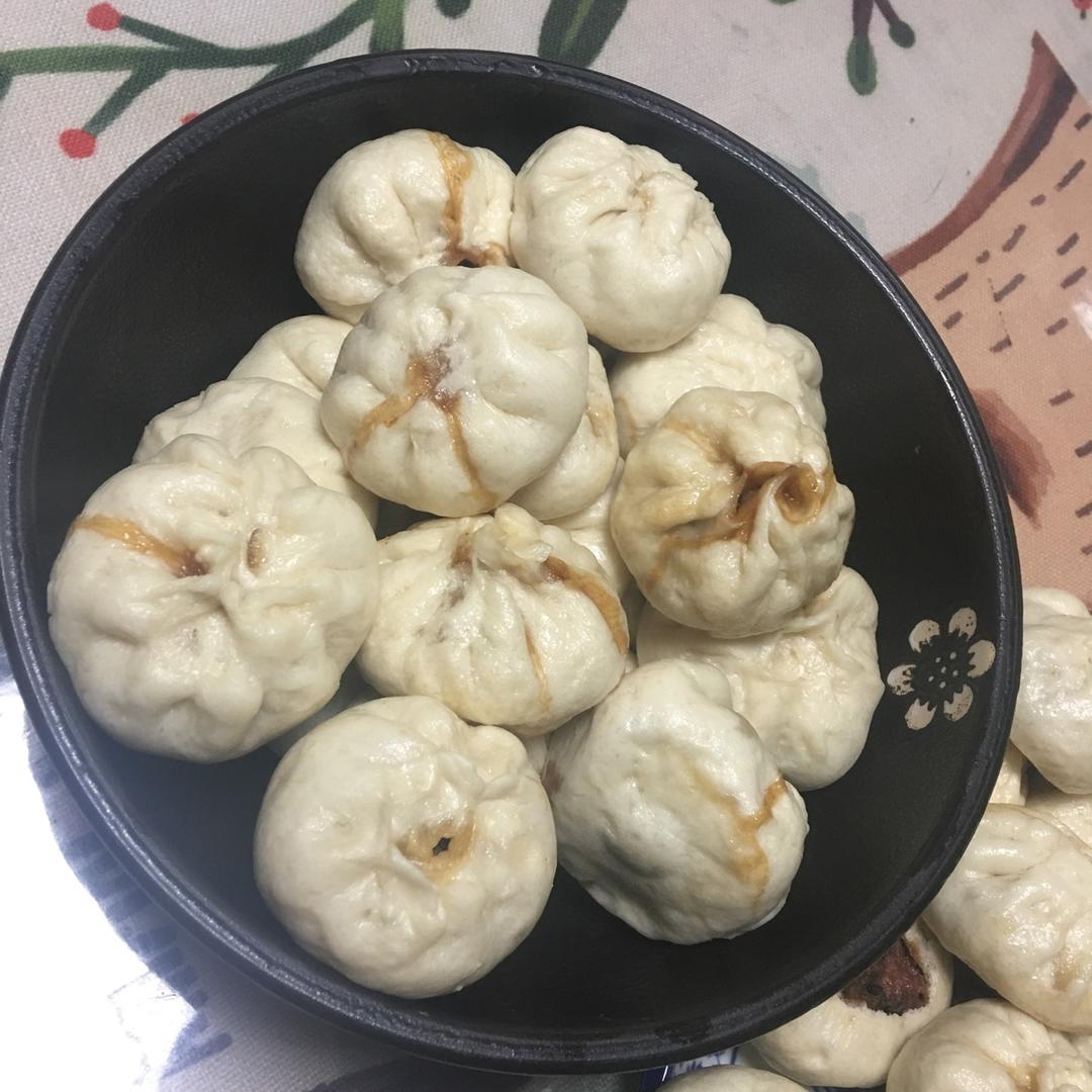 鲜肉大葱肉包（教你水打馅）