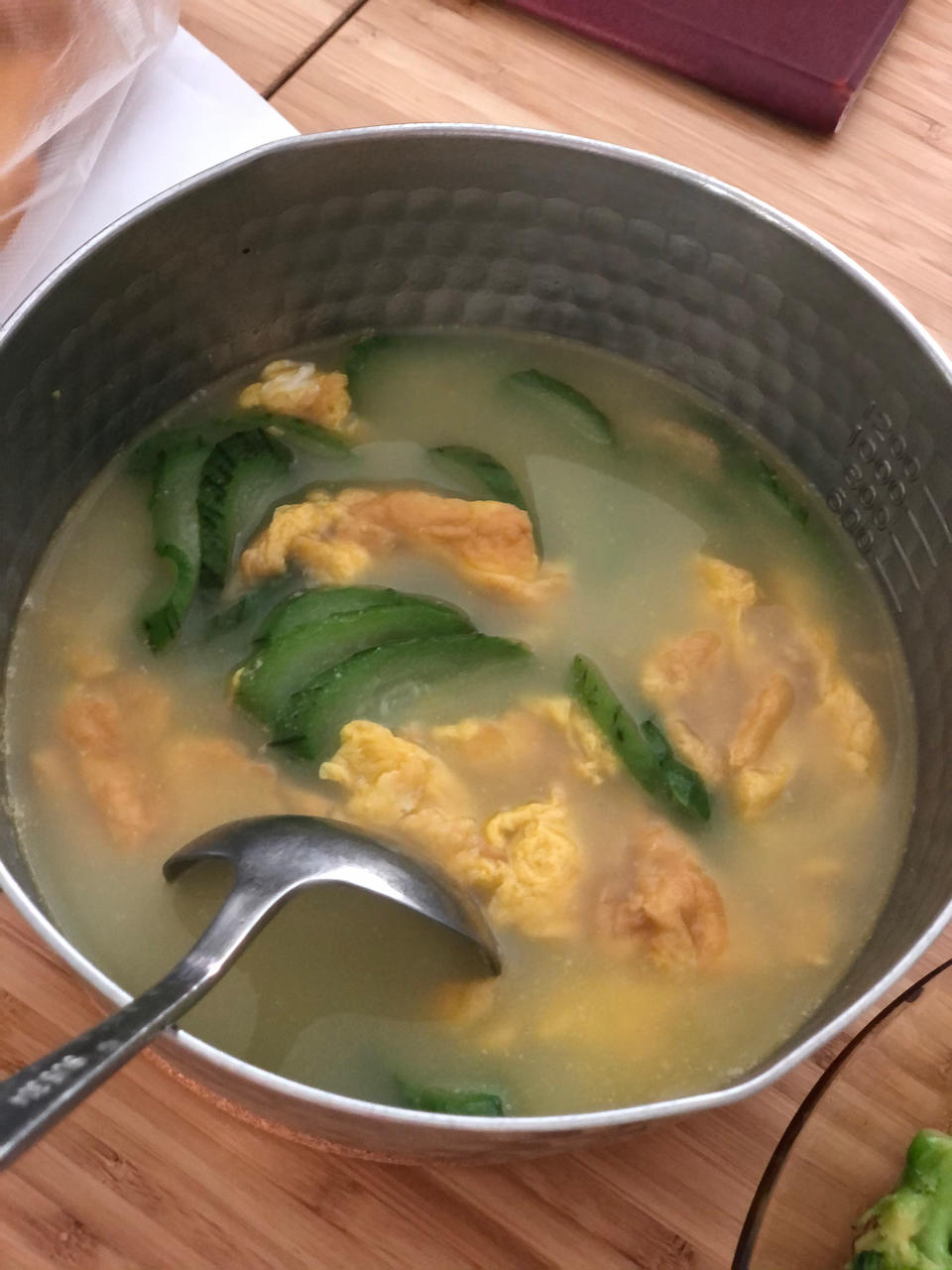 丝瓜鸡蛋汤