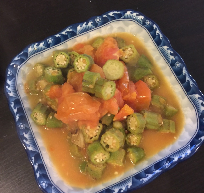 番茄炒秋葵