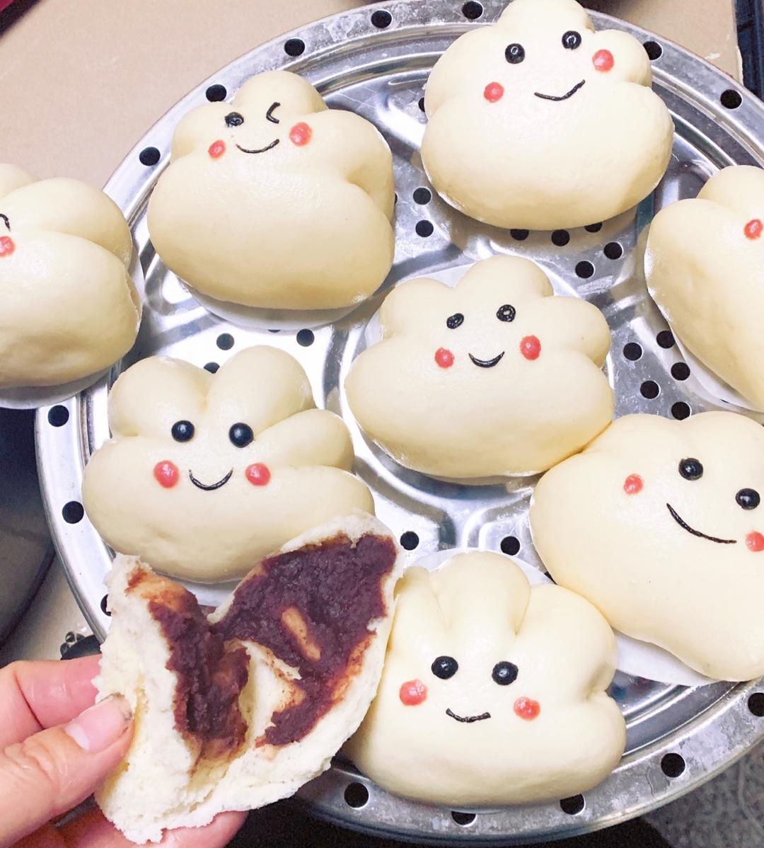 《Tinrry+》美姬老师教你做可爱云朵造型馒头