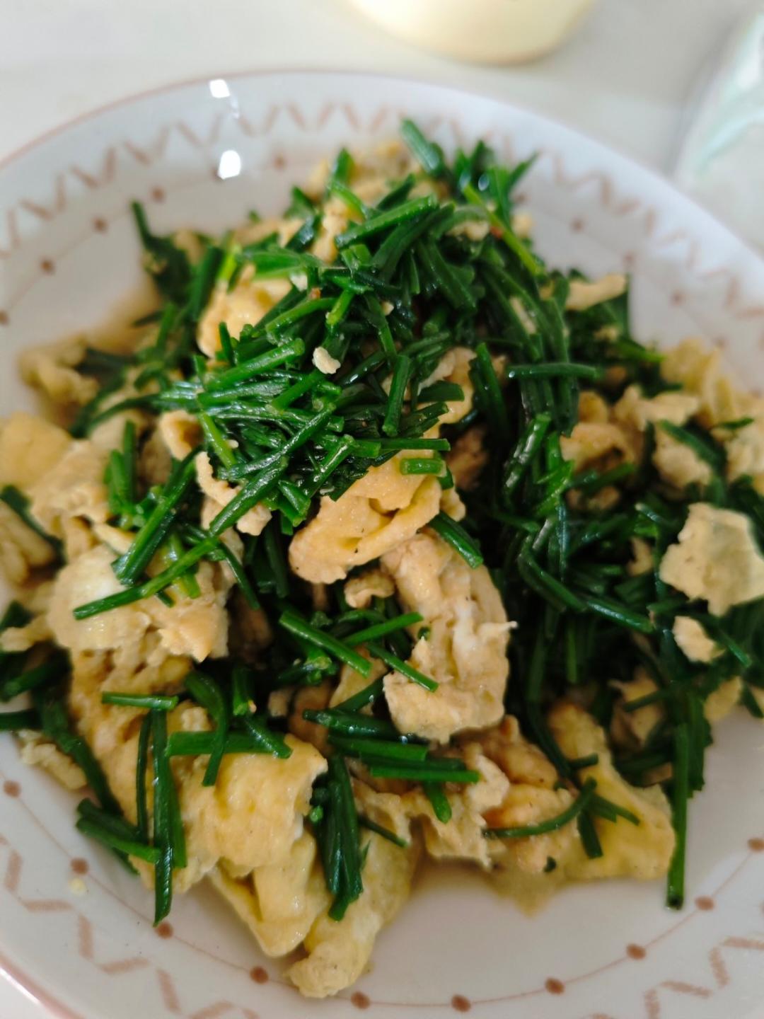 韭菜炒鸡蛋