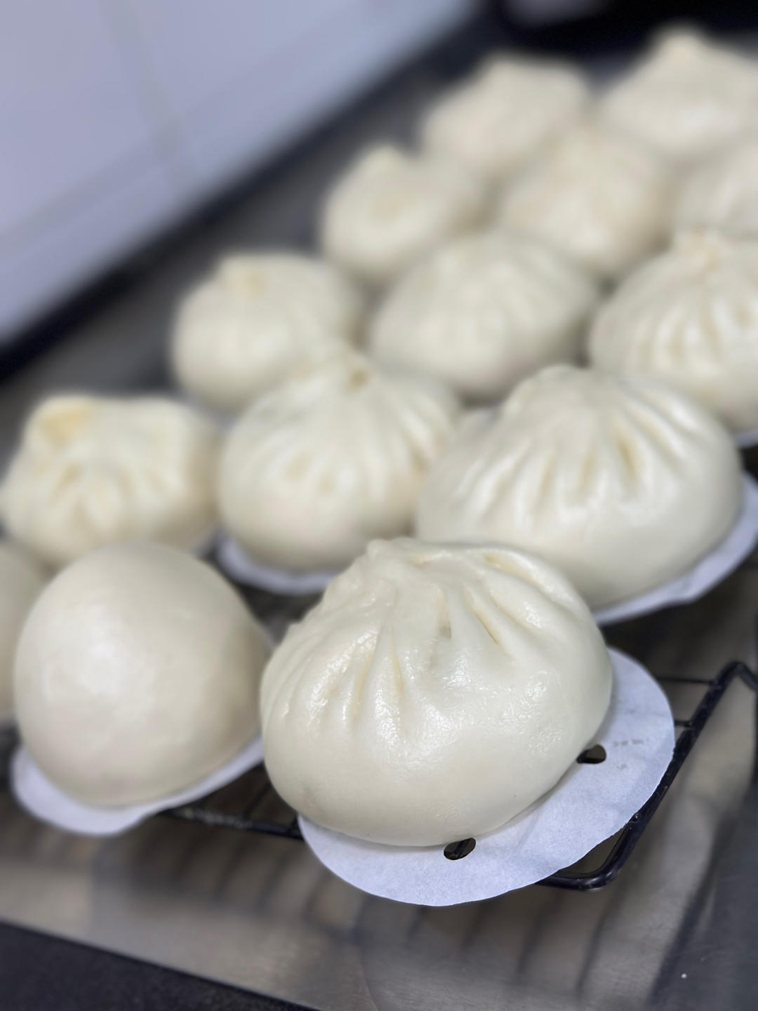 韭菜鸡蛋包子