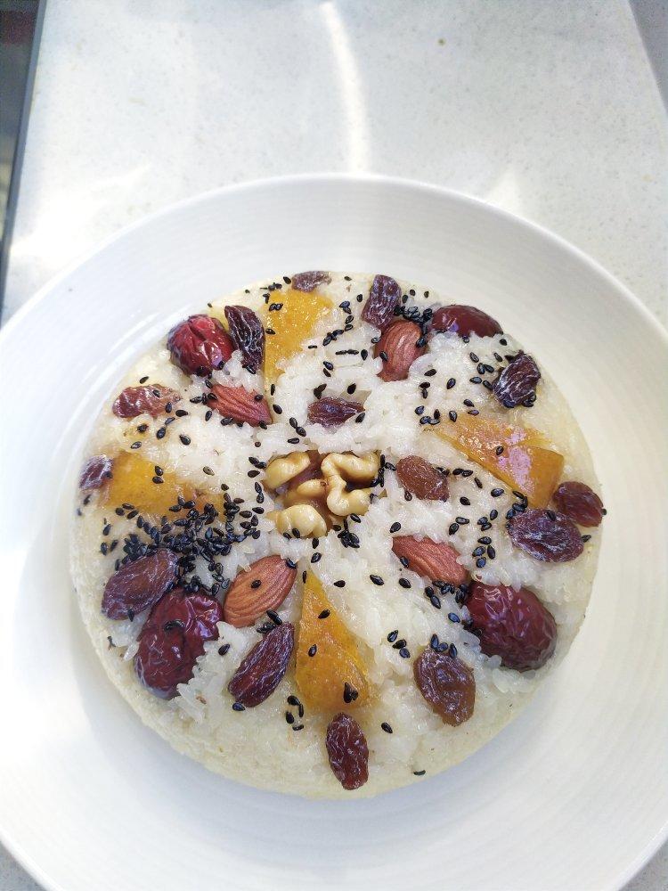 【猪油夹沙八宝饭】古法蒸糯米