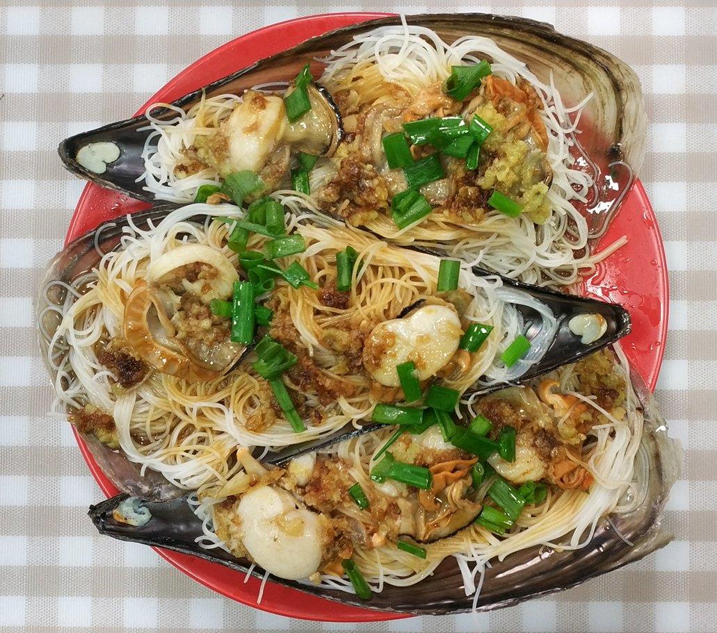 蒜蓉粉丝蒸带子