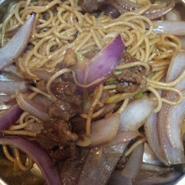 蔬菜炒面
