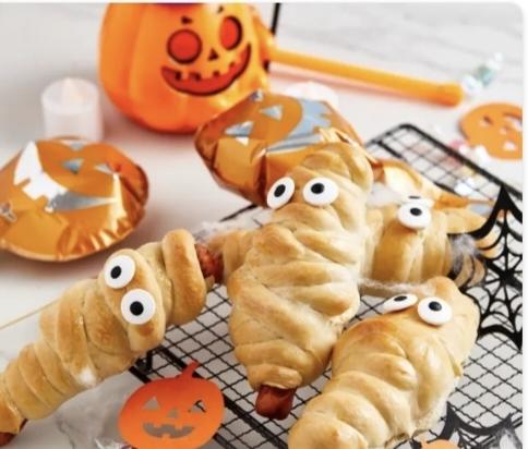 木乃伊香肠面包魔法万圣节