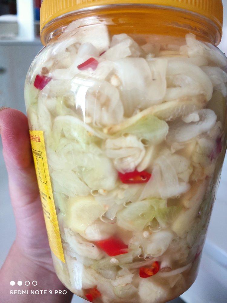 好吃的腌包菜