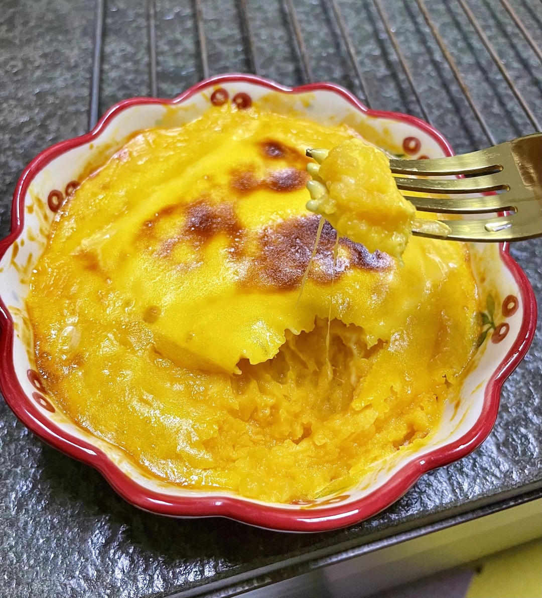 芝士奶油焗红薯