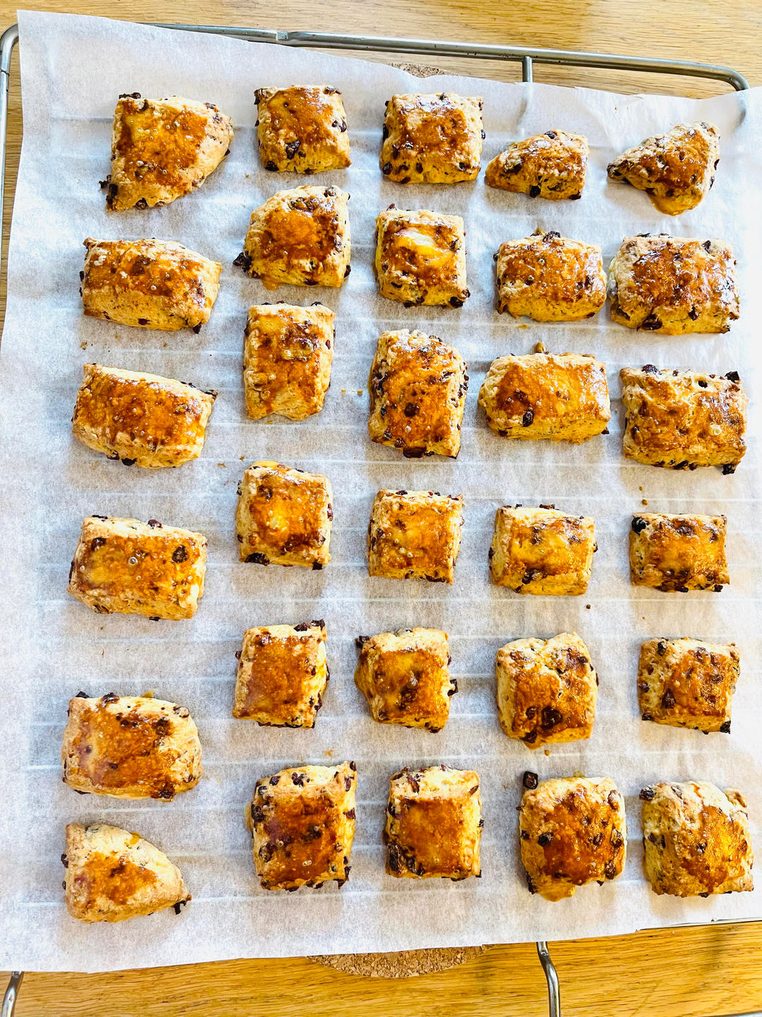 消耗淡奶油的司康