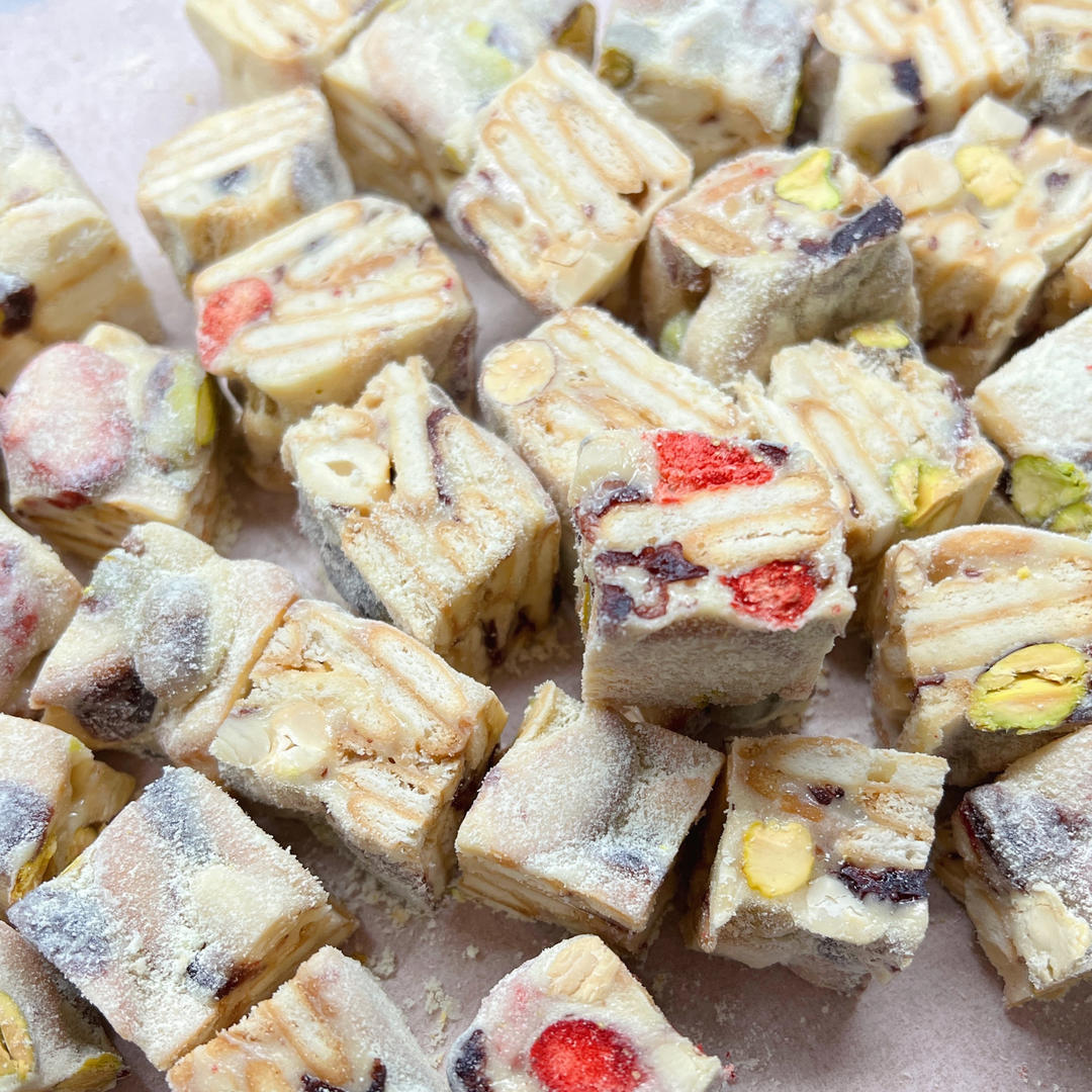 风靡吃货圈的雪花酥